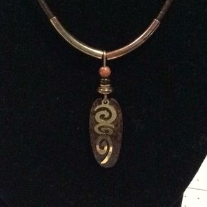 The Woods Store necklace.